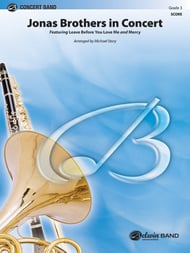 Jonas Brothers in Concert band score cover